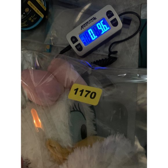 Walt Disney Disneyland Resort Daisy Duck Purple Shirt Pink Shoes Bow 16 Inch Plu - Picture 10 of 10